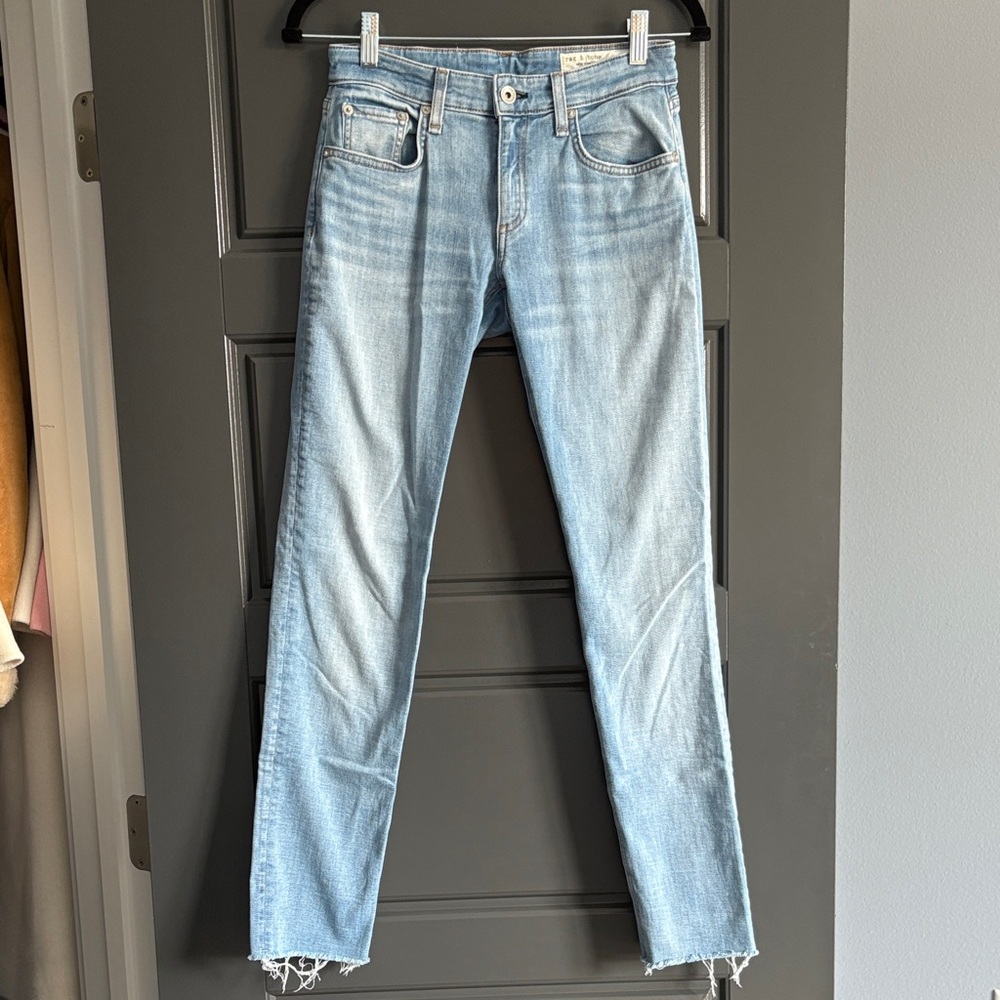Rag & Bone Low Rise Slim Boyfriend Jean